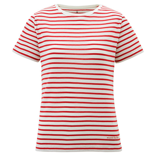 Wickron Striped T Women's | Activity | ONLINE SHOP | Montbell