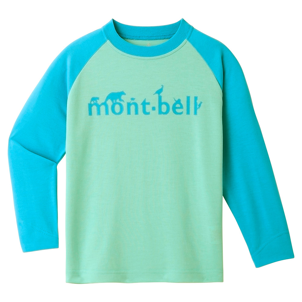 Wickron Raglan Long Sleeve T Kid's mont-bell 100-120 | Clothing