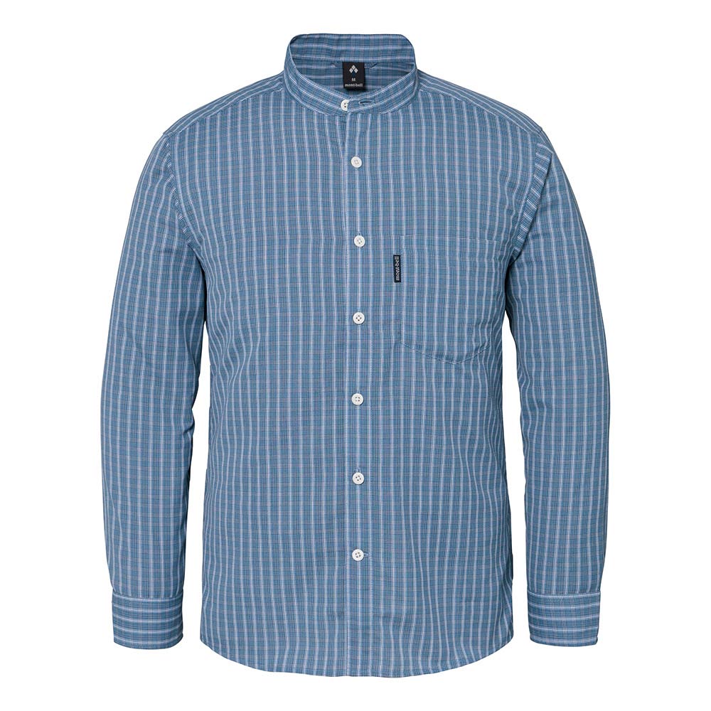 Wickron Light Stand Collar Shirt Men's | Activity | ONLINE SHOP | Montbell